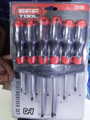 6 Piece Screwdriver Set Effort Tool