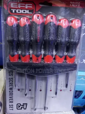 Industrial Screw Driver Set 6pc
