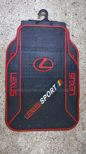 Lexus Premium Floor Mats - Black Red