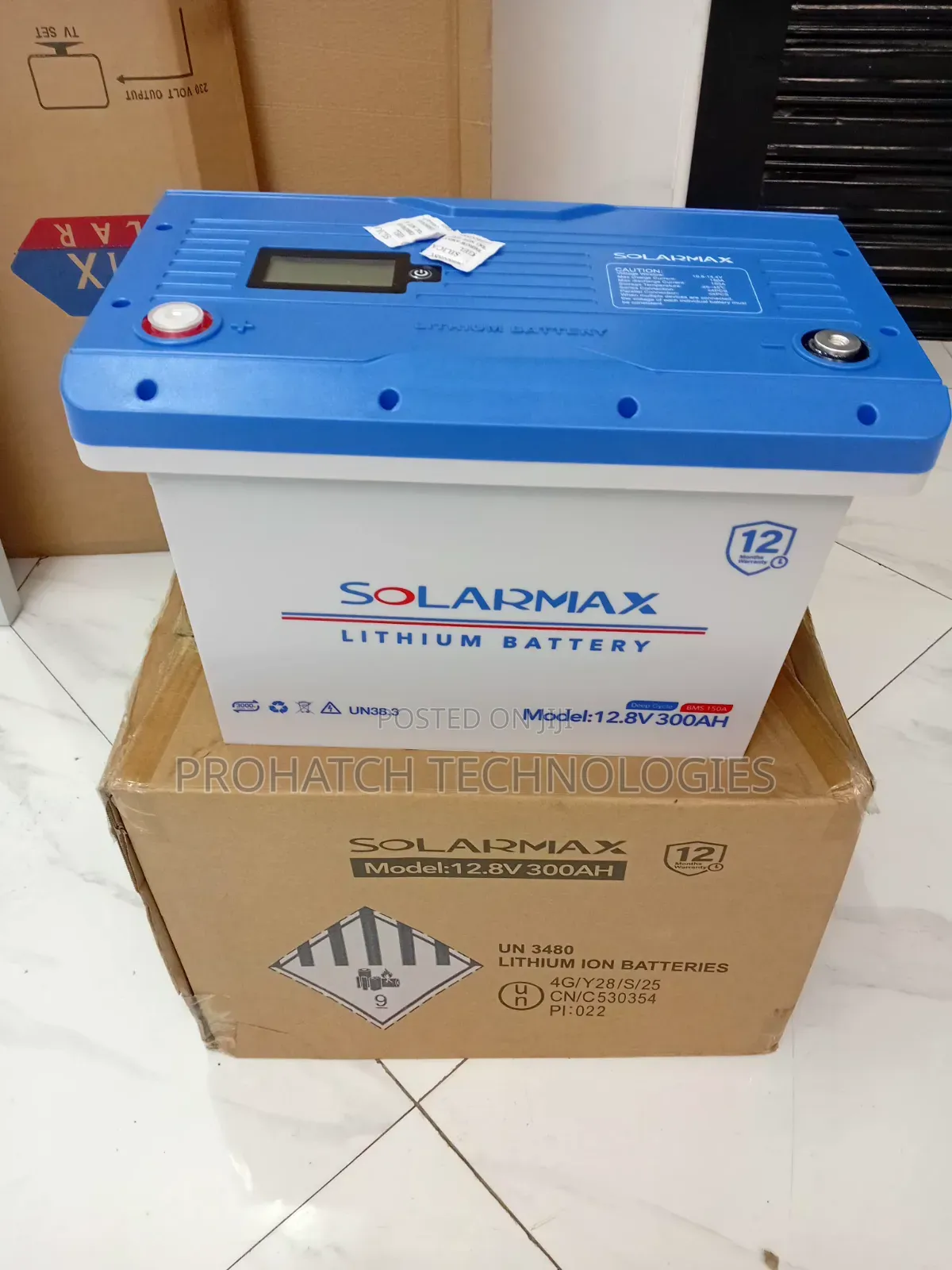 Solarmax 300ah Lithium Battery 12v