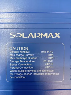 Solarmax 300ah Lithium Battery 12v