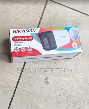 Hikvision 2mp Color Vu Bullet Camera Two Way Audio With Siren