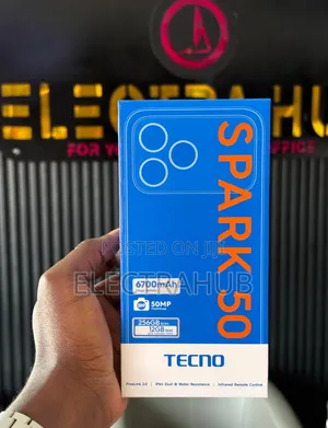 New Tecno Spark 50 128 GB Black