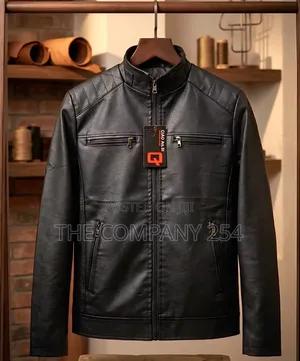 Quality Casual Men Official Leather Jacket Plain Available