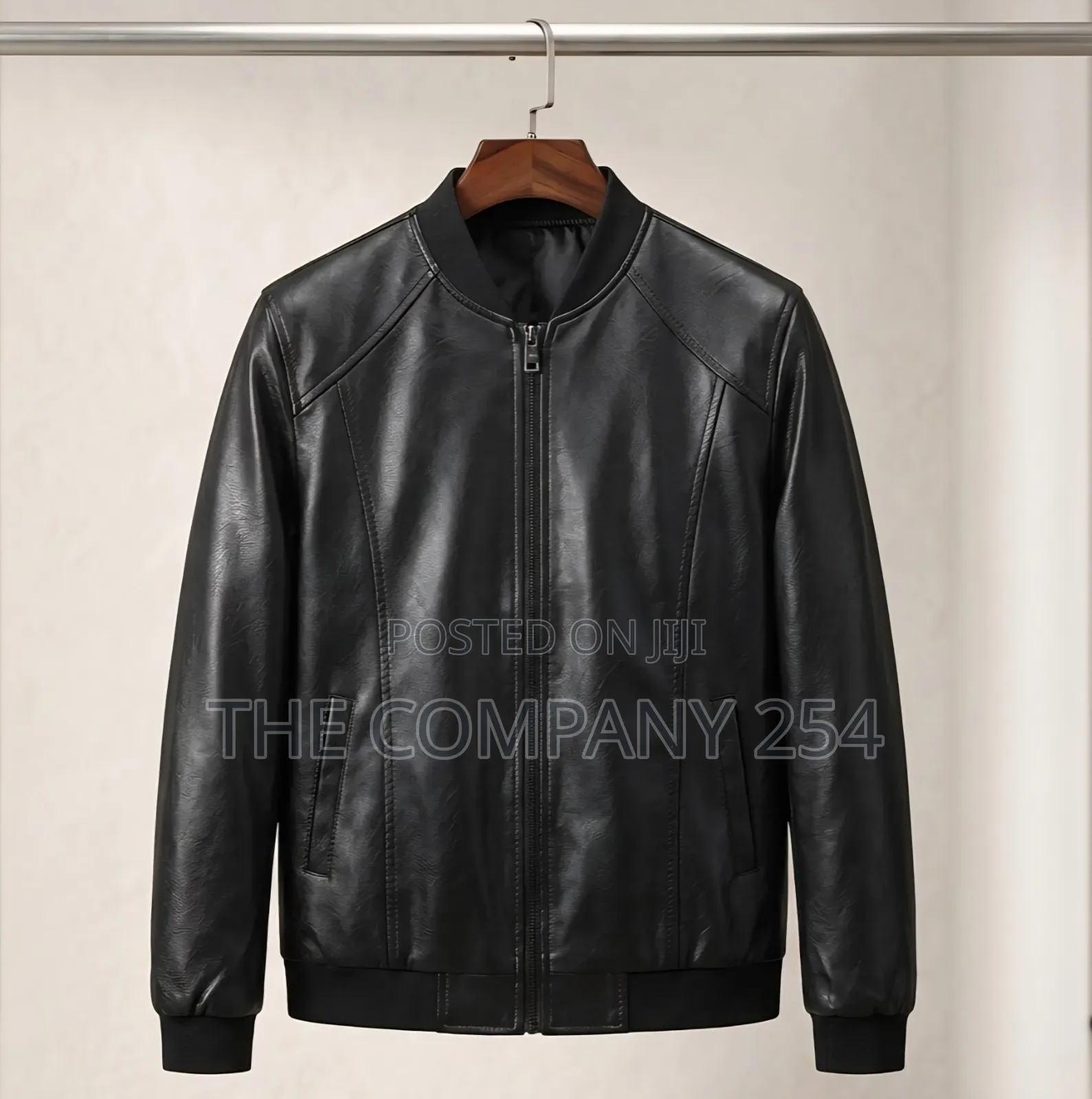 Quality Casual Men Official Leather Jacket Plain Available