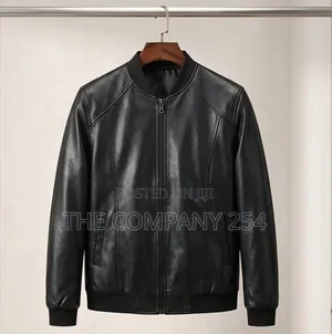 Quality Casual Men Official Leather Jacket Plain Available