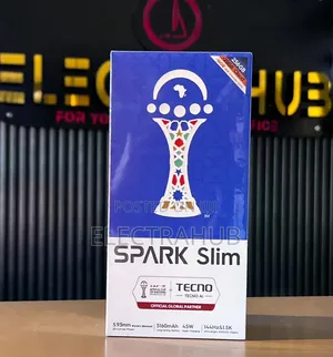 New Tecno Spark Slim 256 GB Black