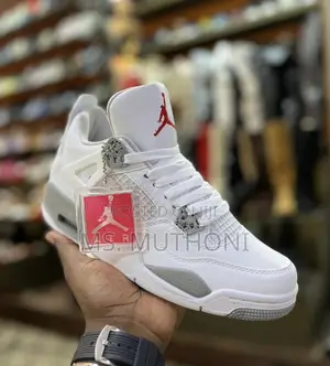  Quality  Jordan 4s White Oreo Size 40-45