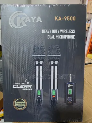 Kaya Ka-9500 Heavy Duty Wireless Dual Microphone