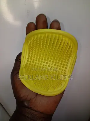 Yellow Pet Hair Remover Brush
