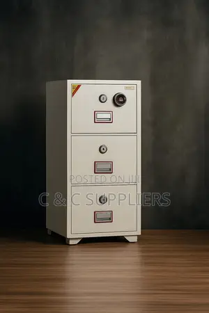 3-Drawers Diplomat Fireproof Safe