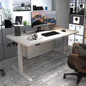 Office Desk; 1.6 Meters Adjustable Home Office Working Electric Desk
