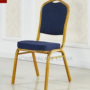 Conference Chair: Modern Gold Metal Dining Chair