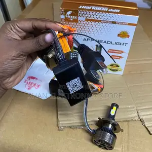 Car Led Lights H4 Led Headlight With Mobile App