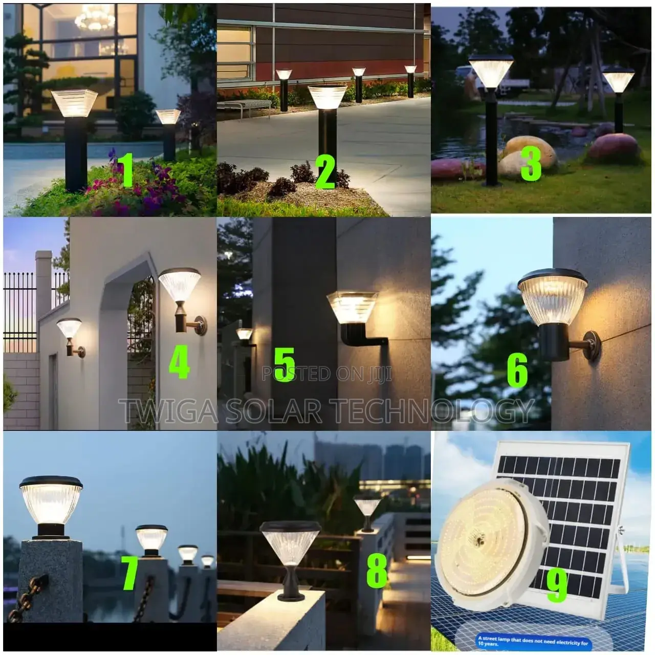 Assorted Solar Garden Lights