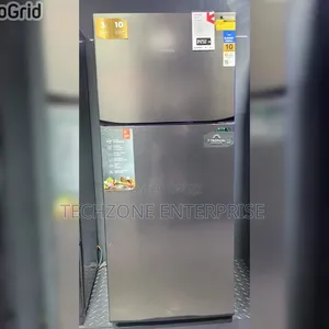The Tornado 396l Inverter Refrigerator Frost-Free Double-Door Fridge ,