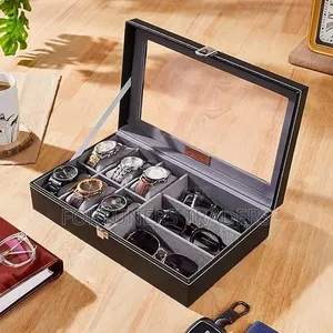 Portable Glasses and Watch Organizer
