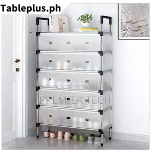 6 Layer Dust Proof Covers Shoe Rack