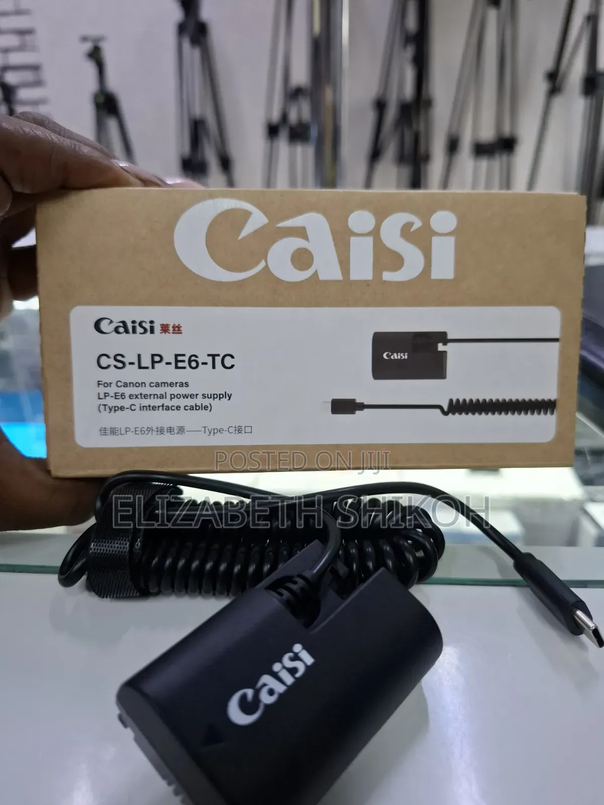 Dr-E6 Dc Coupler Lp-E6 Usb Power Adapter Connector Dummy Battery