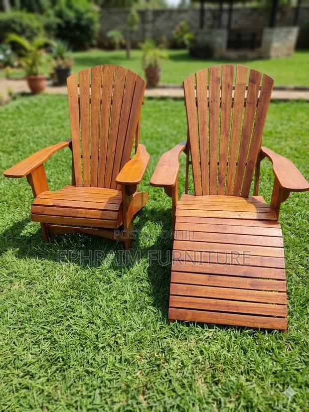Mahogany Adirondack Chairs for Sale - main view