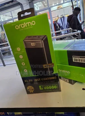 Oraimo 40000mah Led Display Fast Charging Bank