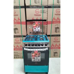 60*65 Eurochef Free Standing 3+1 Electric Cooker