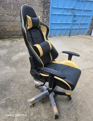 Black Gaming Experience Chair's
