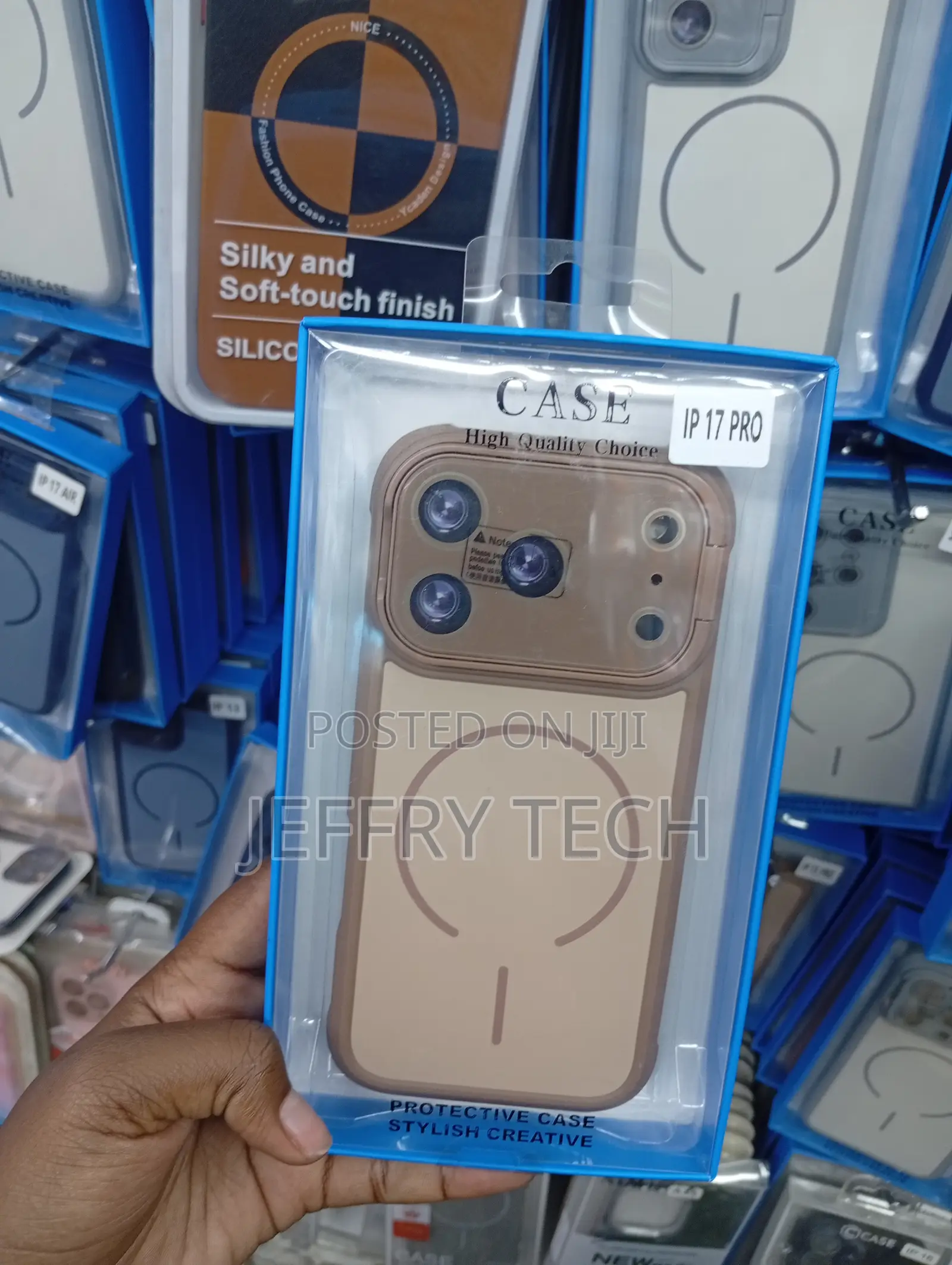 Generic Protective Case for the iPhone 17 Pro Featuring a Camera Lens