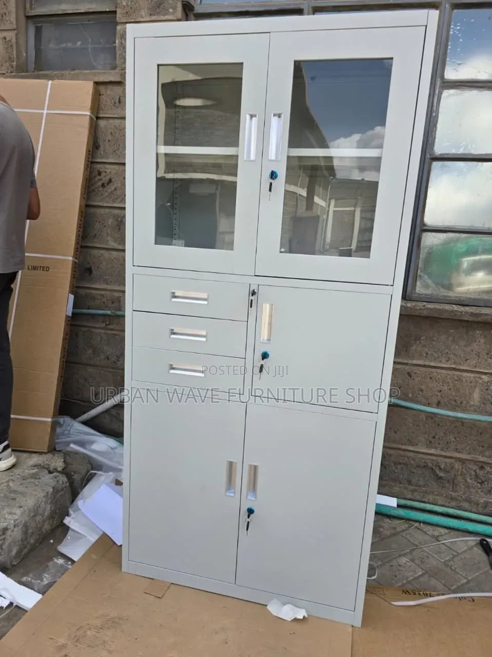 4 Keys Lockable Cabinet