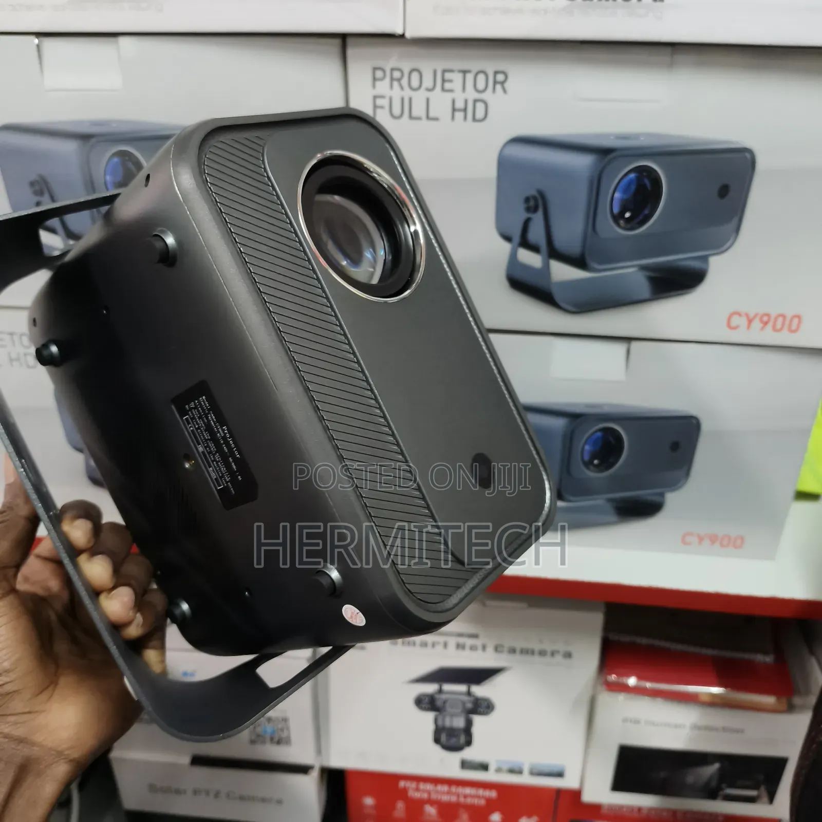 Smart Android Projector Resolution Wifi Support Bt Connection