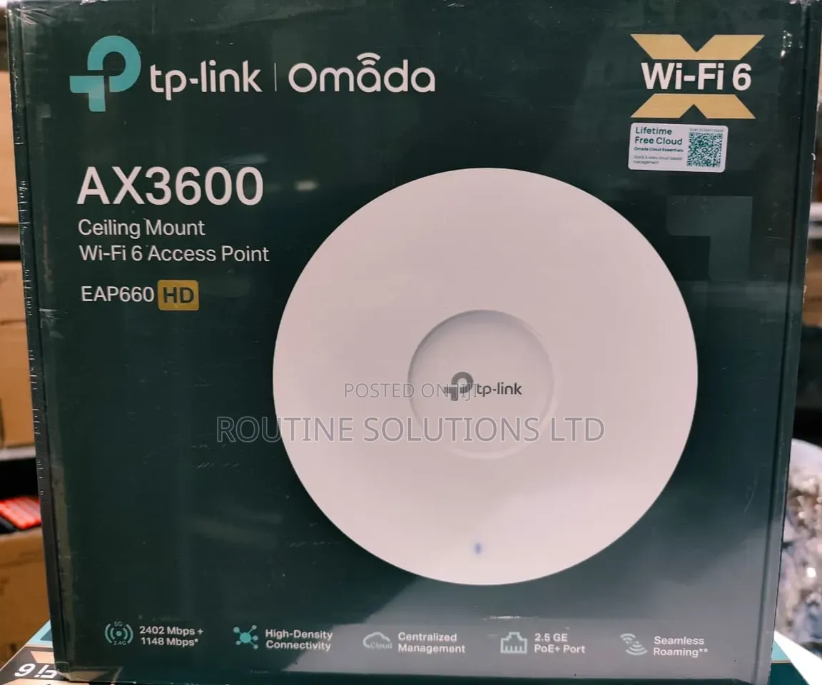 Omada Ax3600 Ceiling Mount Eap660hd Access Point