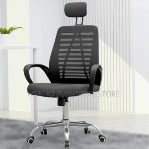 Office Chairs; Liunux Headrest Ergonomic Fabric Reclining Chairs