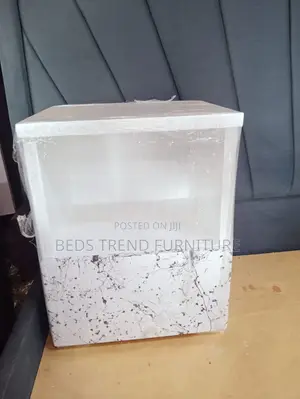 White Bedside Table