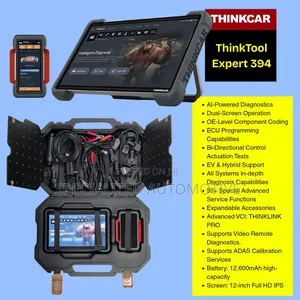 Thinkcar Thinktool Expert 394 Advanced Ai Vehicle Obd-Ii Diagnosis Kit
