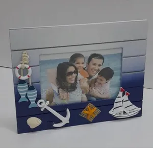 Wooden Photo Frame + Swing Clock Ornament
