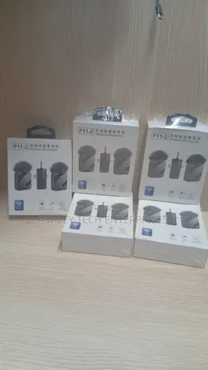 Premium F11-2 Dual Wireless Microphone