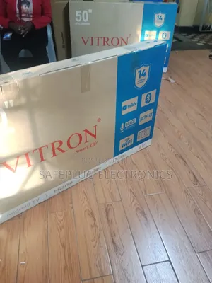 Vitron 50” Frameless Android Tv – Wifi Apps Installed