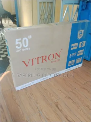 Vitron 50” Smart Tv – Built-in Wifi, Youtube Netflix