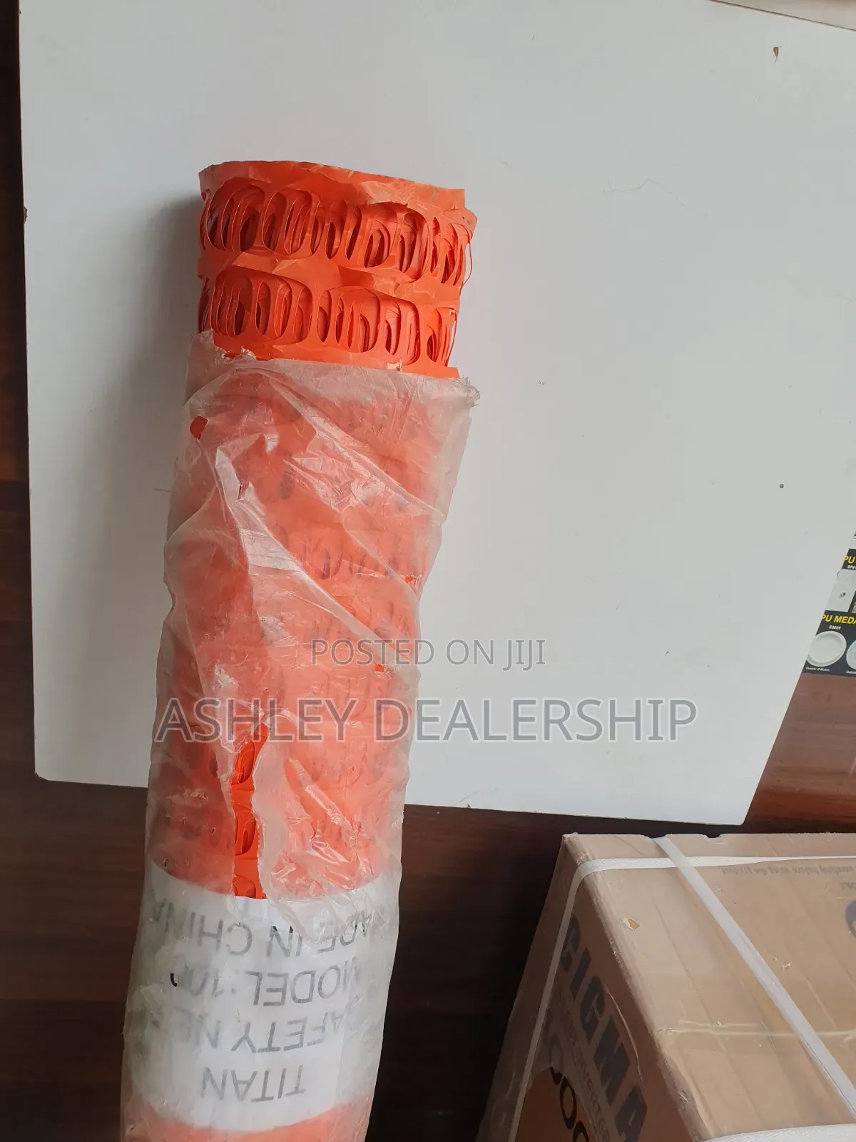 Orange Barrier Safety Net