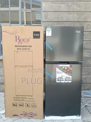 Roch 181l Double Door No Frost Refrigerator.