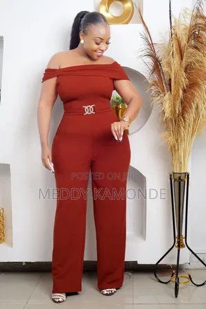 Brown Wedding Jumpsuit