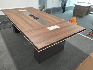 Brown Heavy Duty Conference Board Members Strong Table