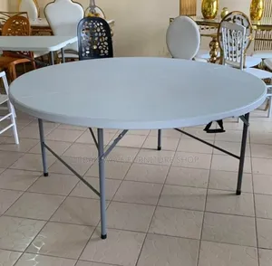 Accent Plastic Outdoor Round Table