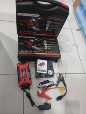Multi-Purpose Jump Starter Power Bank – For Cars, Bikes More