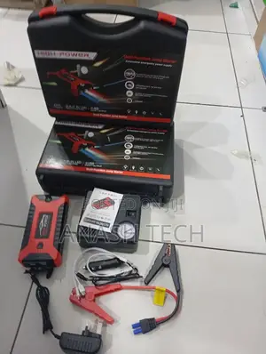 Emergency Car Jump Starter Kit – Power Bank With Led Light