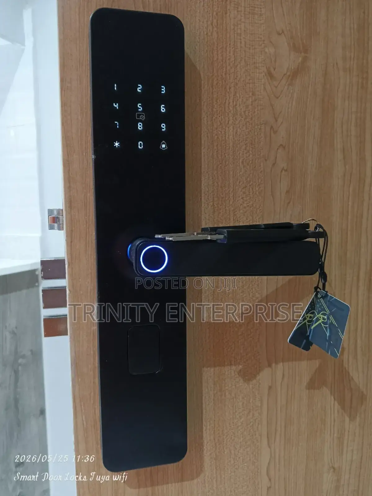 Smart Lock Smart Door Unlocking Password Fingerprints Cards App