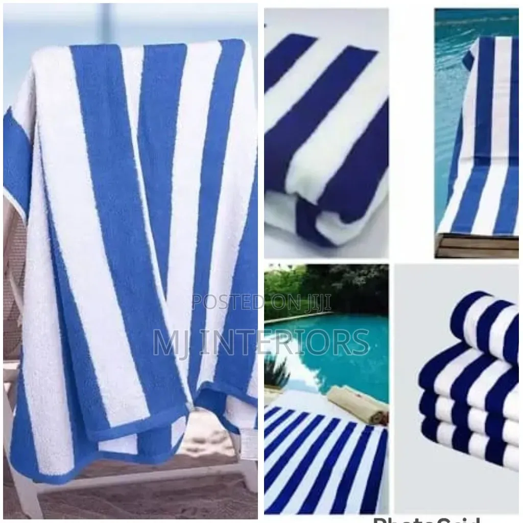 Hotel Quality Striped Towels