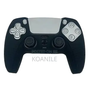 Ps5 Controller Cover Case!! Ps5 Controller Silicone (Black)