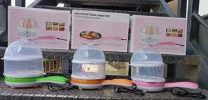 Multifunction Double Egg Boiler With Pan