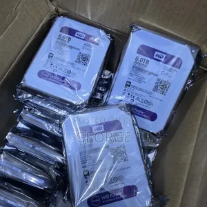 Wd Purple 6tb Surveillance Hard Drive for CCTV DVR NVR